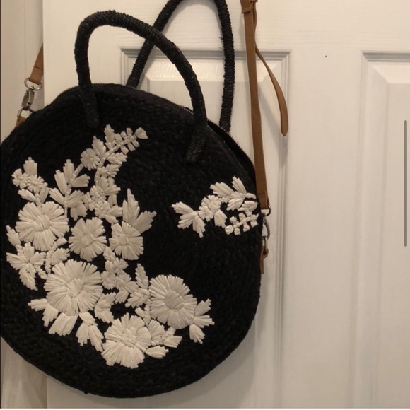 Anthropologie garden raffia crossbody NWT - Picture 6 of 10